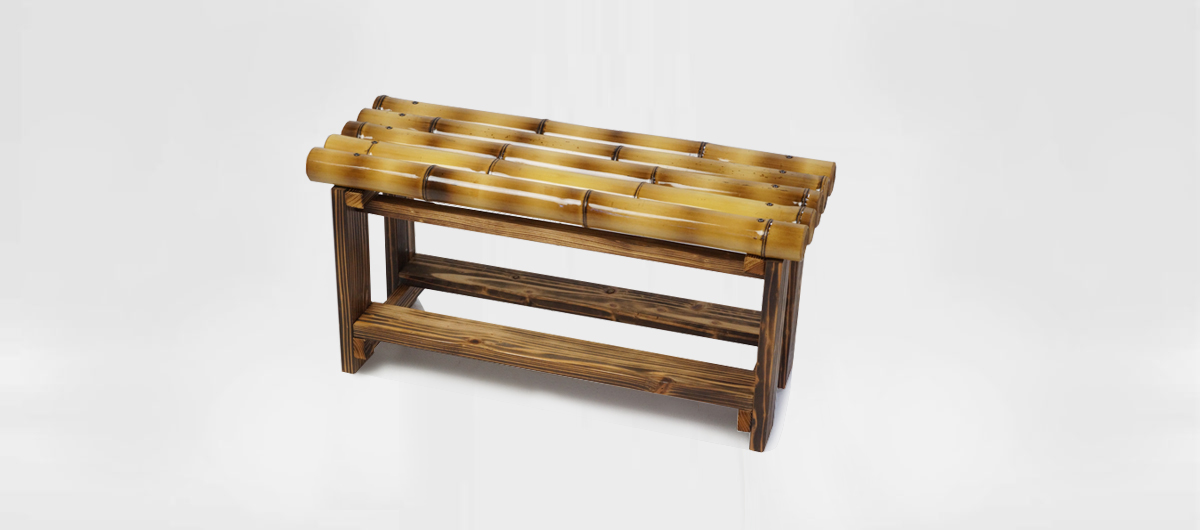 Bamboo Bench・梅里竹芸