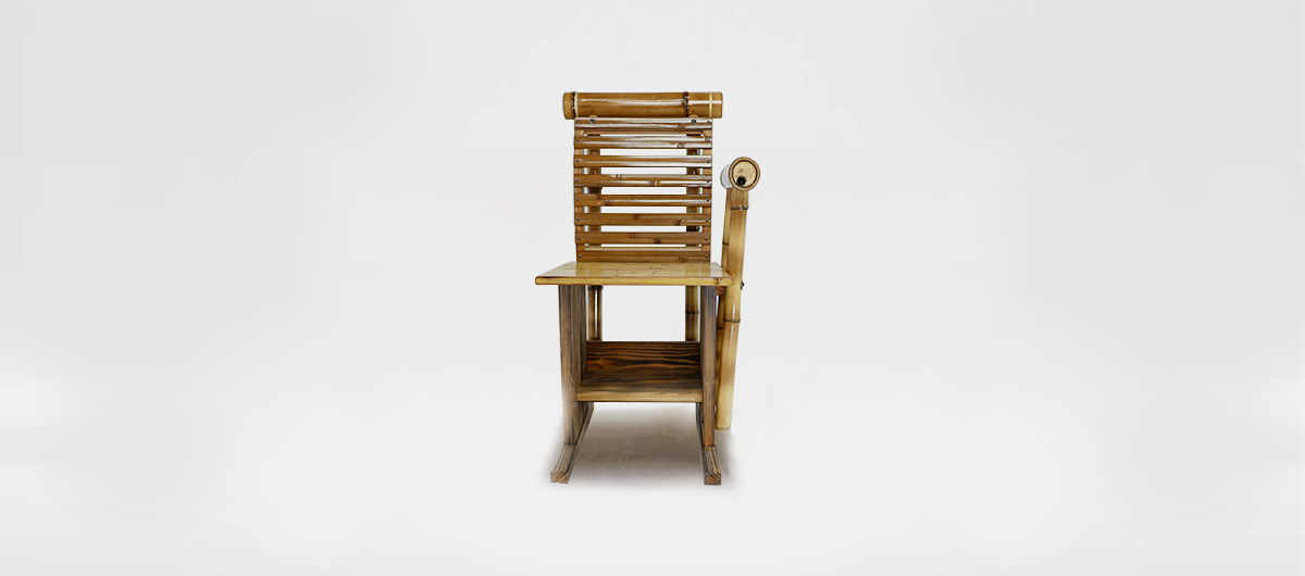 Back Stretcher Chair・梅里竹芸