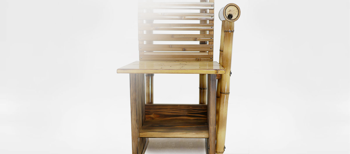 Back Stretcher Chair・梅里竹芸