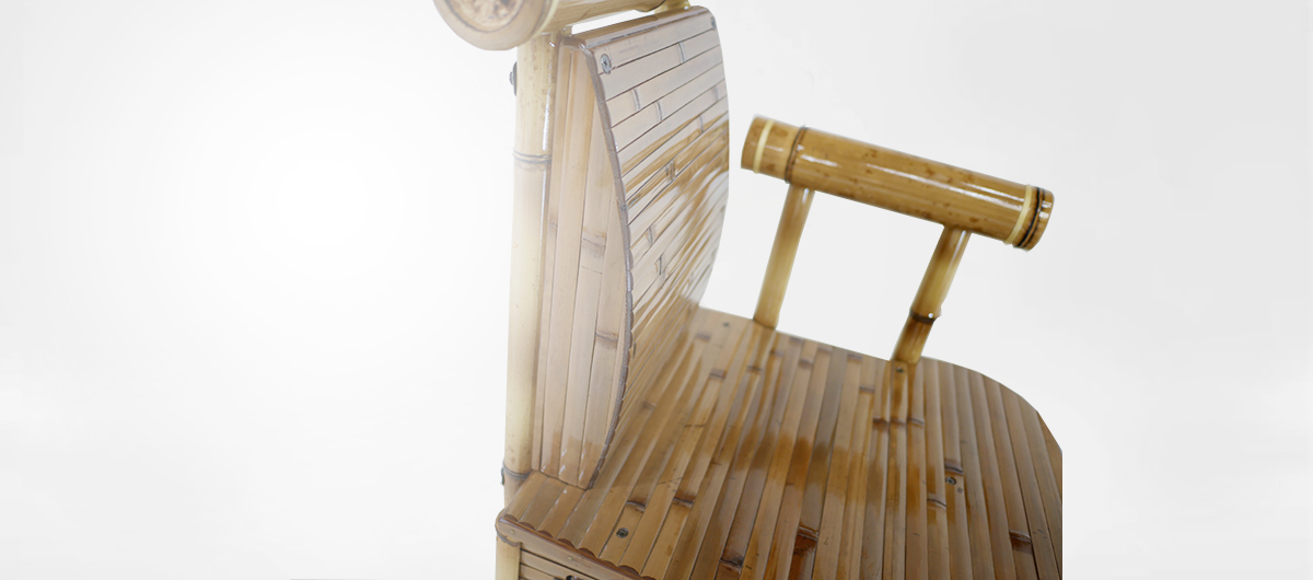 Back & Lumbar Stretcher Chair・梅里竹芸